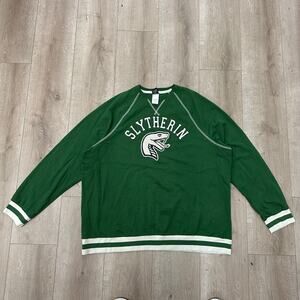 Harry Potter Slytherin Collegiate crewneck Sweatshirt size XXL 2XL B13